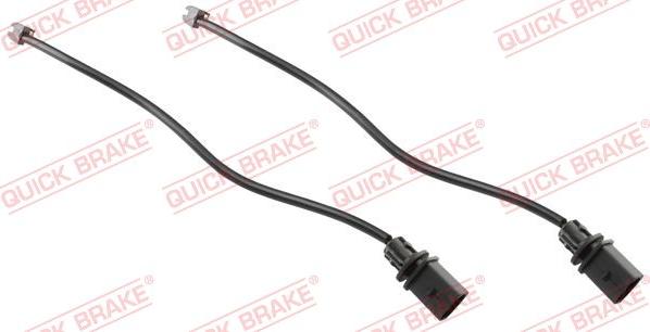 QUICK BRAKE WS 0400 A - Senzor de avertizare,uzura placute de frana aaoparts.ro