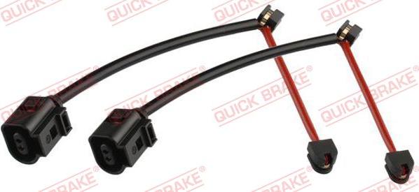 QUICK BRAKE WS 0480 A - Senzor de avertizare,uzura placute de frana aaoparts.ro