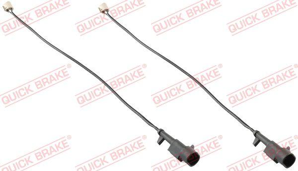 QUICK BRAKE WS 0439 A - Senzor de avertizare,uzura placute de frana aaoparts.ro