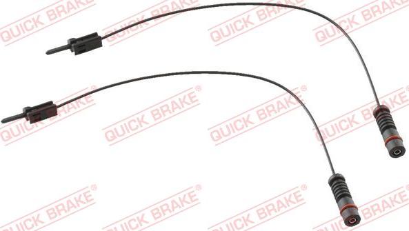 QUICK BRAKE WS 0116 A - Senzor de avertizare,uzura placute de frana aaoparts.ro