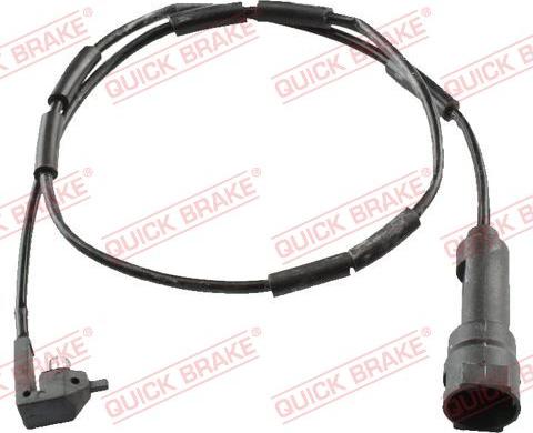 QUICK BRAKE WS 0129 B - Senzor de avertizare,uzura placute de frana aaoparts.ro