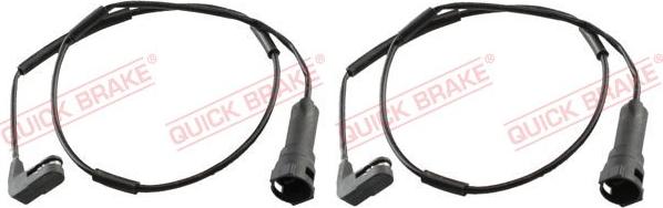 QUICK BRAKE WS 0120 A - Senzor de avertizare,uzura placute de frana aaoparts.ro