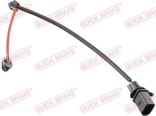 QUICK BRAKE WS 0357 A - Senzor de avertizare,uzura placute de frana aaoparts.ro