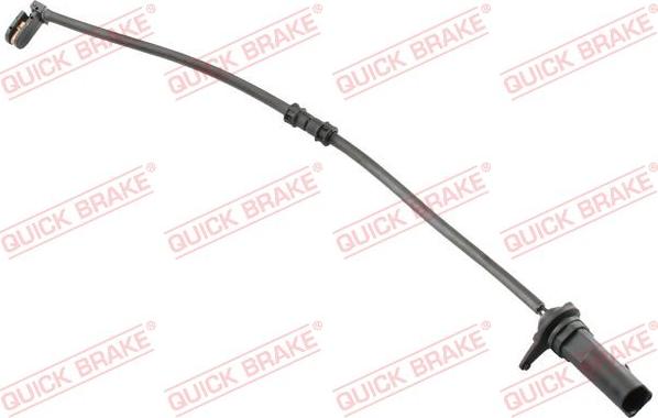 QUICK BRAKE WS 0375 A - Senzor de avertizare,uzura placute de frana aaoparts.ro