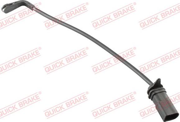QUICK BRAKE WS 0377 B - Senzor de avertizare,uzura placute de frana aaoparts.ro
