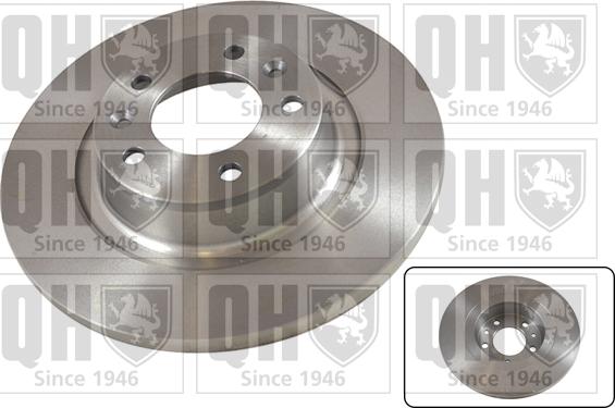 Quinton Hazell BDC5591 - Disc frana aaoparts.ro