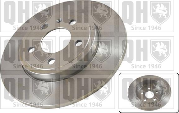 Quinton Hazell BDC5557 - Disc frana aaoparts.ro