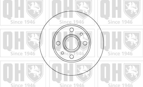 Quinton Hazell BDC3110 - Disc frana aaoparts.ro