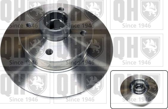 Quinton Hazell BDC3712 - Disc frana aaoparts.ro