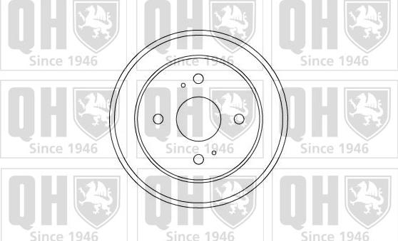 Quinton Hazell BDR546 - Tambur frana aaoparts.ro
