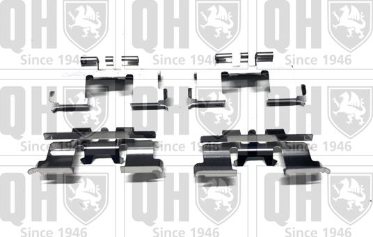 Quinton Hazell BFK965 - Set accesorii, placute frana aaoparts.ro