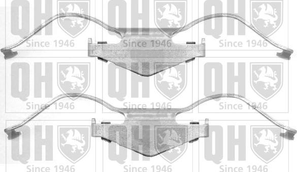 Quinton Hazell BFK923 - Set accesorii, placute frana aaoparts.ro