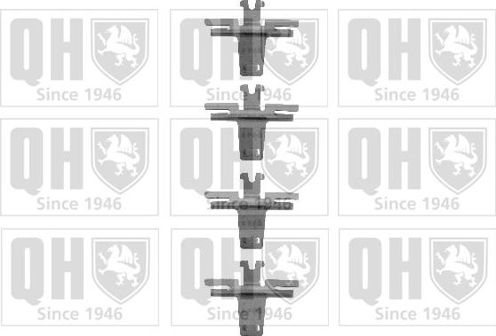 Quinton Hazell BFK665 - Set accesorii, placute frana aaoparts.ro