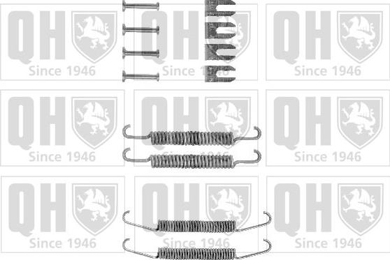 Quinton Hazell BFK241 - Set accesorii, sabot de frana aaoparts.ro