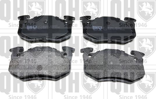 Quinton Hazell BP454 - Set placute frana,frana disc aaoparts.ro