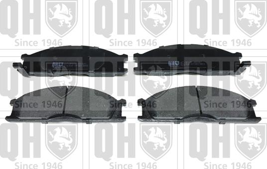 Quinton Hazell BP472 - Set placute frana,frana disc aaoparts.ro