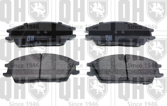 Quinton Hazell BP552 - Set placute frana,frana disc aaoparts.ro