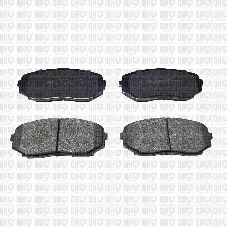 Quinton Hazell BP1997 - Set placute frana,frana disc aaoparts.ro