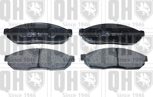 Quinton Hazell BP191 - Set placute frana,frana disc aaoparts.ro