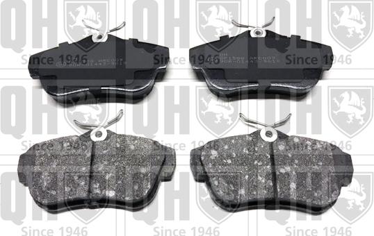 Quinton Hazell BP1588 - Set placute frana,frana disc aaoparts.ro