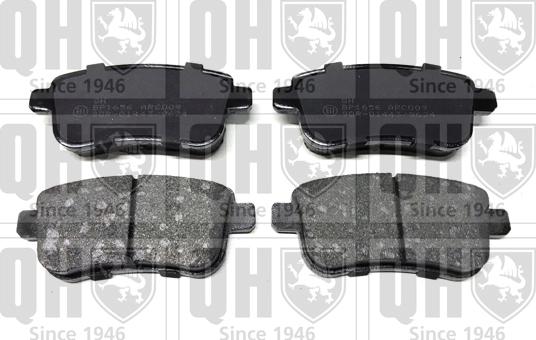 Quinton Hazell BP1656 - Set placute frana,frana disc aaoparts.ro