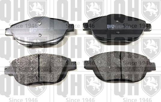 Quinton Hazell BP1667 - Set placute frana,frana disc aaoparts.ro