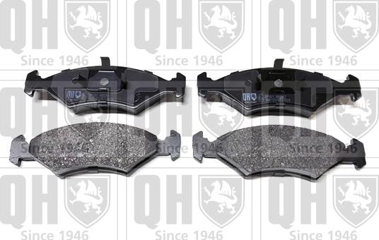 Quinton Hazell BP161 - Set placute frana,frana disc aaoparts.ro