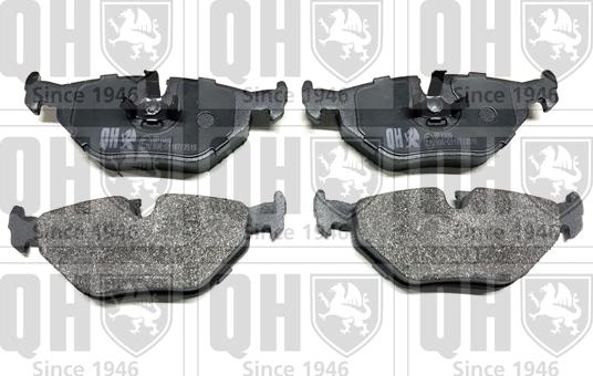 Quinton Hazell BP1009 - Set placute frana,frana disc aaoparts.ro