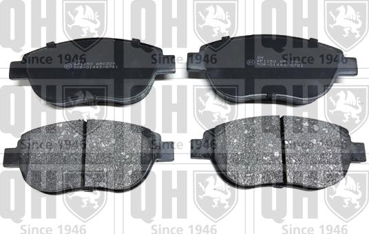 Quinton Hazell BP1150 - Set placute frana,frana disc aaoparts.ro