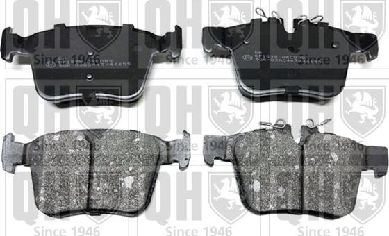 Quinton Hazell BP1898 - Set placute frana,frana disc aaoparts.ro