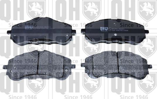 Quinton Hazell BP1845 - Set placute frana,frana disc aaoparts.ro