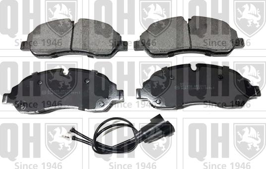 Quinton Hazell BP1838 - Set placute frana,frana disc aaoparts.ro