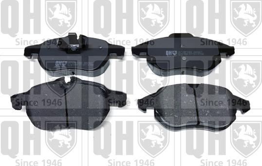 Quinton Hazell BP1366 - Set placute frana,frana disc aaoparts.ro