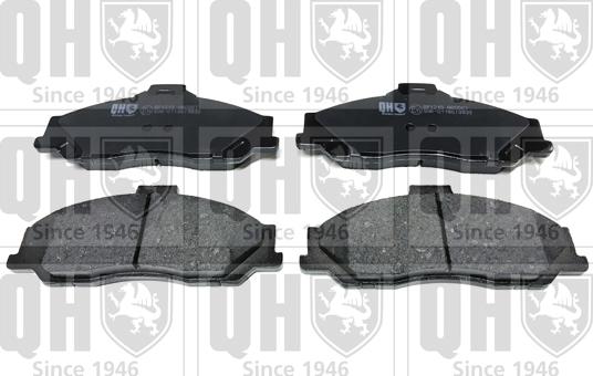 Quinton Hazell BP1215 - Set placute frana,frana disc aaoparts.ro