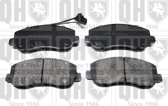 Quinton Hazell BP1799 - Set placute frana,frana disc aaoparts.ro