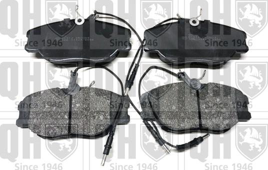 Quinton Hazell BP812 - Set placute frana,frana disc aaoparts.ro