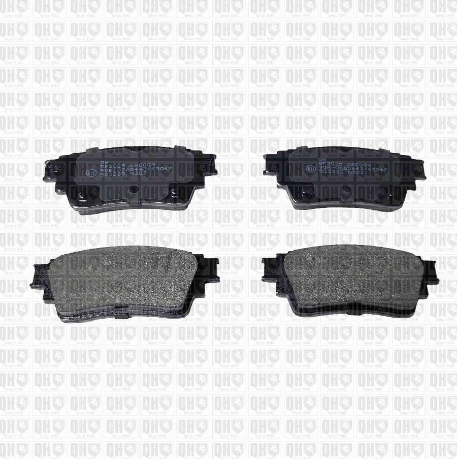 Quinton Hazell BP2025 - Set placute frana,frana disc aaoparts.ro