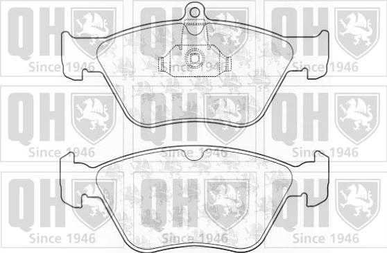 Quinton Hazell BP793 - Set placute frana,frana disc aaoparts.ro