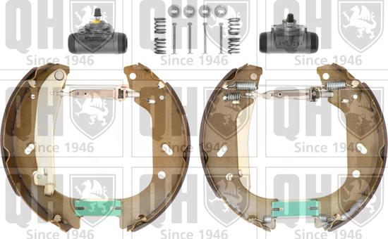 Quinton Hazell BS958K1 - Set saboti frana aaoparts.ro