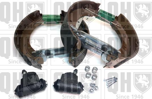 Quinton Hazell BS615K1 - Set saboti frana aaoparts.ro