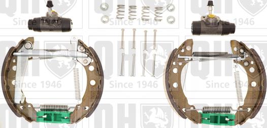 Quinton Hazell BS629K8 - Set saboti frana aaoparts.ro