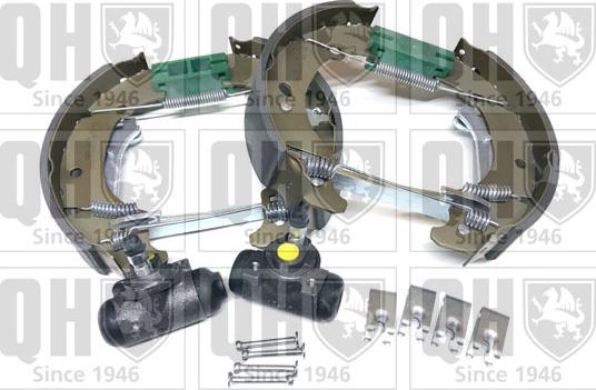 Quinton Hazell BS1101K1 - Set saboti frana aaoparts.ro