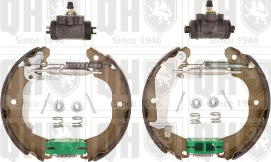 Quinton Hazell BS1252K1 - Set saboti frana aaoparts.ro