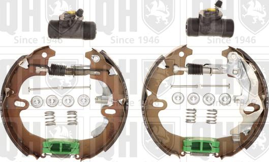 Quinton Hazell BS756K1 - Set saboti frana aaoparts.ro