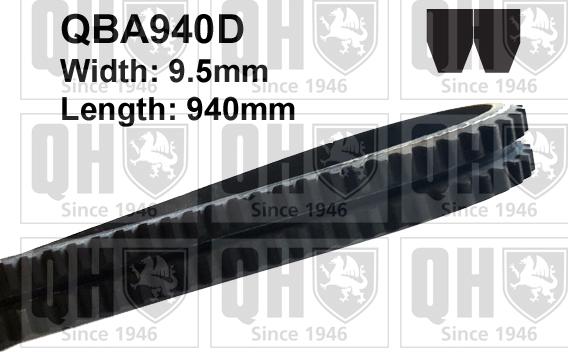 Quinton Hazell QBA940D - Curea transmisie aaoparts.ro