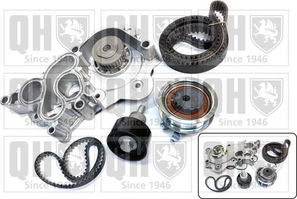 Quinton Hazell QBPK8811 - Set pompa apa + curea dintata aaoparts.ro