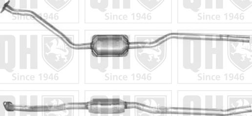 Quinton Hazell QCAT90507 - Catalizator aaoparts.ro