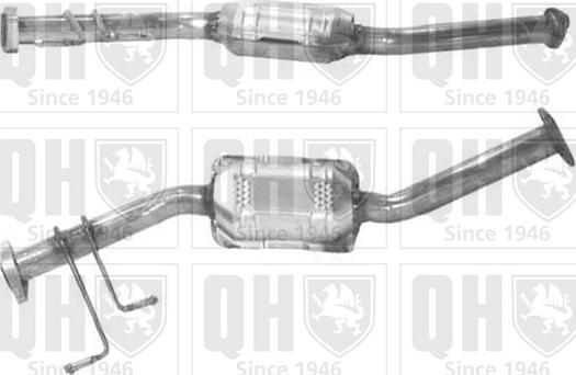 Quinton Hazell QCAT90093 - Catalizator aaoparts.ro