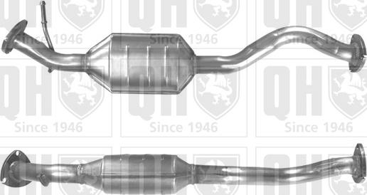 Quinton Hazell QCAT90044 - Catalizator aaoparts.ro