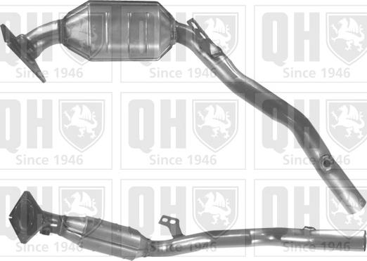 Quinton Hazell QCAT90372H - Catalizator aaoparts.ro
